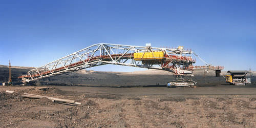 Schräger Förderbrücke - 5 500 m³/h | SFB-R (K) 1800.25 - TAKRAF