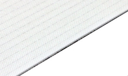 Förderband / thermoplastisches Olefin - TT124/AS/PP - Habasit - für die Lebensmittelindustrie / weiß / chemikalienbeständig