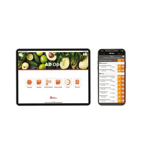 Mobile App / Schnittstellen - AD Ops - AVERY DENNISON Identification solutions - Sicherheit / Supply-Chain / für die Lebensmittelindustrie