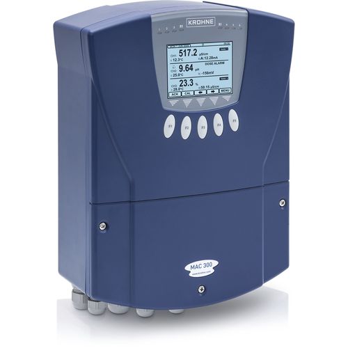 Analysator für Flüssigkeiten - MAC 300 - KROHNE Messtechnik GmbH - für die Lebensmittelindustrie / pH / Konduktivität
