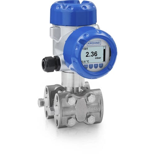 Differenzdruckmessumformer - OPTIBAR DP 7060 - KROHNE Messtechnik GmbH - Vakuum / Keramik / piezoresistiv