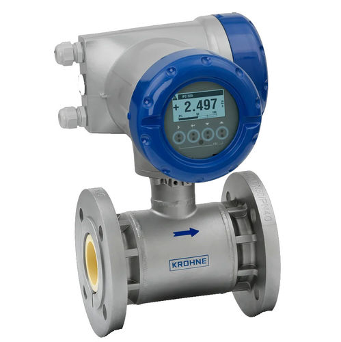 Magnetisch-induktiver Durchflussmesser - OPTIFLUX 5300 - KROHNE Messtechnik GmbH - Volumen / für Chemikalien / für Abwasser