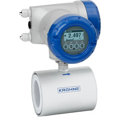 Magnetisch-induktiver Durchflussmesser - OPTIFLUX 1300 - KROHNE Messtechnik GmbH - Volumen / für Wasser / für Abwasser