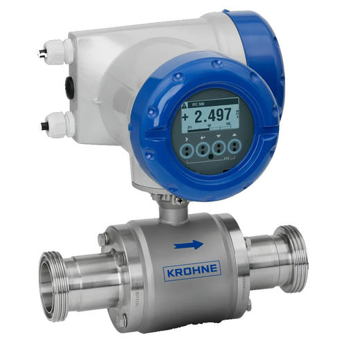 Magnetisch-induktiver Durchflussmesser - OPTIFLUX 6300 - KROHNE Messtechnik GmbH - Volumen / für Flüssigkeiten / Modbus