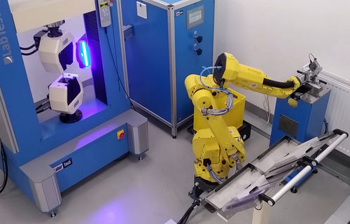 Robotertechnik-Manipulator - AZS.1 - Labortech s.r.o. - elektromechanisch / hydraulisch / mit Greifsystem