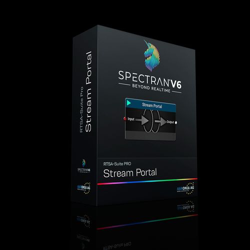 Bearbeitungs-Programmier-Software - Stream Portal - Aaronia AG