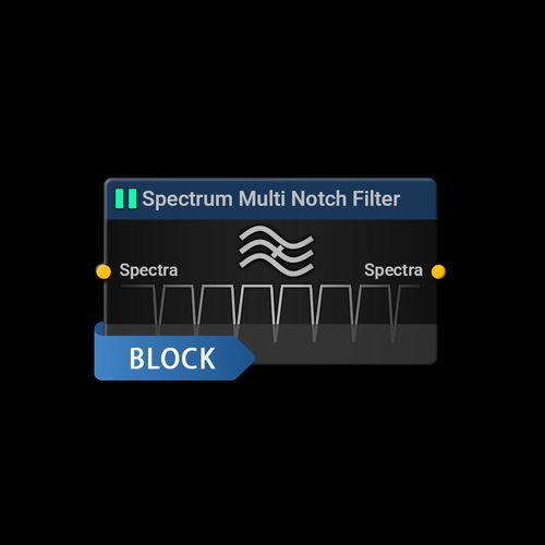 Software zur Spektralanalyse - Spectrum Multi Notch Filter - Aaronia AG