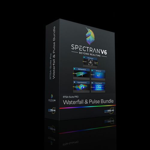 Software zur Spektralanalyse - Waterfall & Pulse Bundle - Aaronia AG - 3D