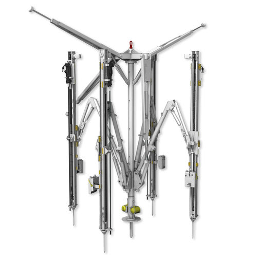 Sprengloch-Bohreinheit - EZ-WSK4000L - FAMUR - festinstalliert / drehbar / hydraulisch