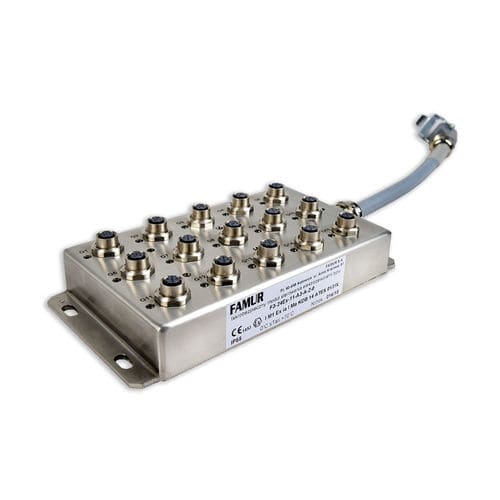 Digitales E/A-Modul - F3-24Ex - FAMUR - RS-485 / für Hydraulikventilkontrolle / für Wandmontage