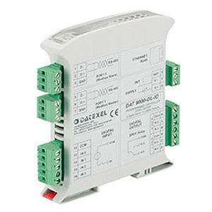 Mehrkanal-Datenerfassungsmodul - DAT9000-DL-IO - DATEXEL SRL - für DIN-Schiene / digital / RTU slave Modbus