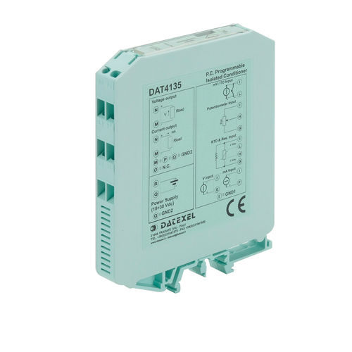 Signalwandler - DAT4235 - DATEXEL SRL - 1 Analogeingang / 1 Analogausgang / für RTD-Sensor