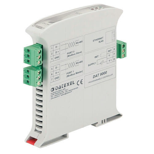 Mehrkanal-Datenerfassungsmodul - DAT9000  - DATEXEL SRL - für DIN-Schiene / RTU slave Modbus / mit Steuergerät