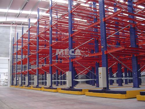 Kragarmregal - MECA STORAGE SYSTEMS - mobil / Langgut