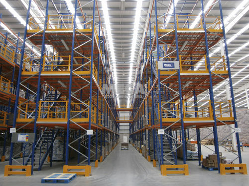 Warenlager-Regal - MECA STORAGE SYSTEMS - für schwere Lasten / für Archiv / Hoch