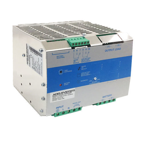 Schaltnetzteil-Batterieladegerät - CB2420A - ADELSYSTEM - für Verteiler / für Zugangskontrolle / auf DIN-Schiene