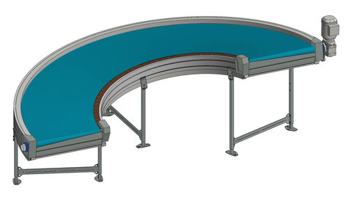 Bandförderer - TS 1600-105/140 Helix - Transnorm System GmbH - horizontal / gebogen / Transport