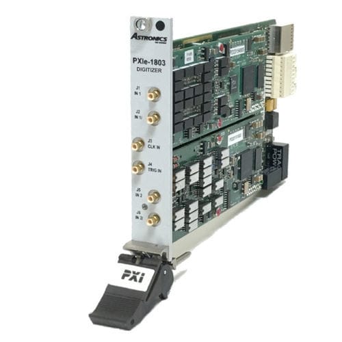 Digitalisierer / bis 150 MS/s - PXIe-1803 - Astronics Test Systems - 2 Kanäle / 1 Kanal / 14-Bit
