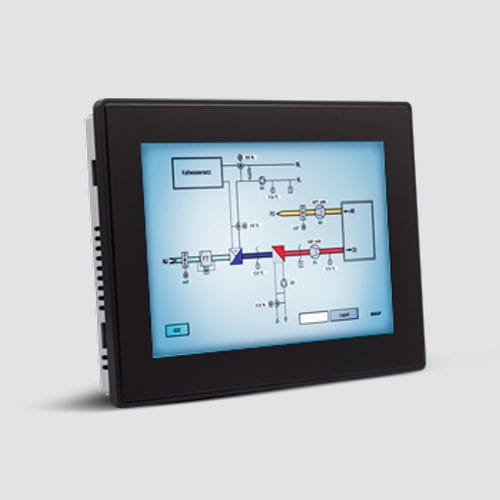 Web Pult / TFT LCD - PCD7.D5xxRF - Saia Burgess Controls ( SBC ) - mit LED-Rückbeleuchtung / mit resisitivem Touchscreen / 4,3"
