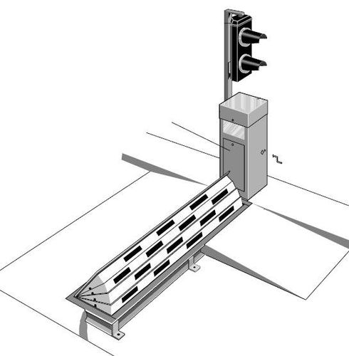 Manueller versenkbarer Poller - RB-10 - CPE APE - road-blocker