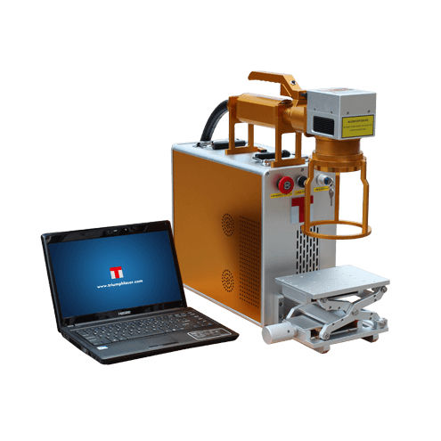 Faserlaser-Markiermaschine - Shenzhen triumph industrial co.,ltd - kompakt / tragbar / luftgekühlt