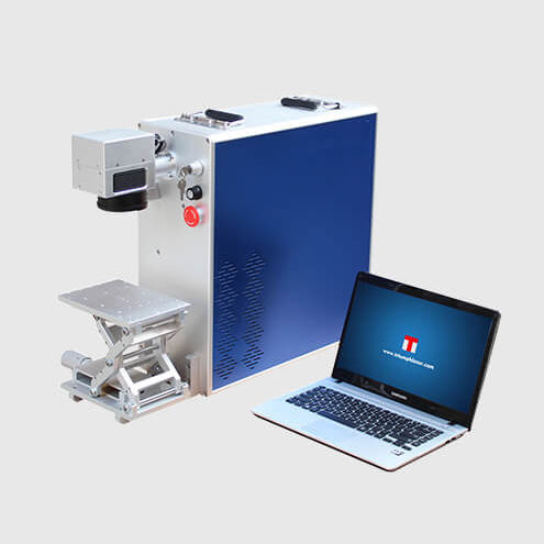 Faserlaser-Markiermaschine - TR-F20M - Shenzhen triumph industrial co.,ltd - Metall / Kunststoff / Tisch