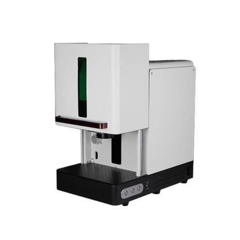 Faserlaser-Markiermaschine - Shenzhen triumph industrial co.,ltd - Tisch / für elektronische Bauteile / mit hoher Drehzahl