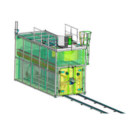 Tunnelofen - ELMETHERM - elektrisch / für Verbundstoffe