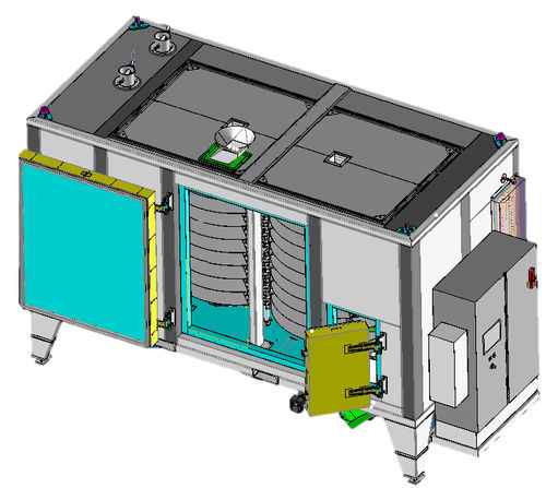 Drehofen - ELMETHERM - Wärmebehandlung / elektrisch / mit Zwangskonvektion
