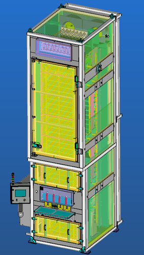Paternosterofen - ELMETHERM - Wärmebehandlung / elektrisch / mit Zwangskonvektion