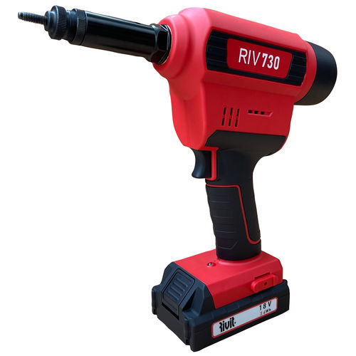 Bürstenloses Nietwerkzeug - RIV730 - RIVIT - batteriebetrieben / für Gewindeeinsätze / Kasten