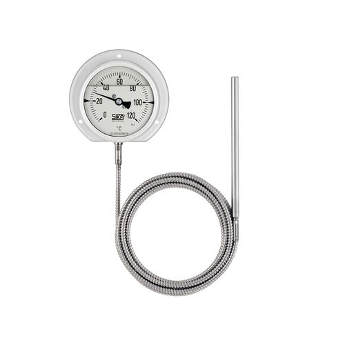 Thermometer / Gasdruck mit Fernleitung - 3 series - SIKA - mit Zifferblatt-Anzeige / °C / IP65