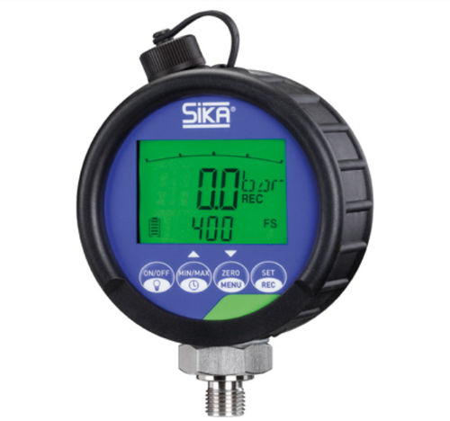 Digitales Manometer - E2 D2 C2 - SIKA - Gewinde / G 1/4 / Edelstahl