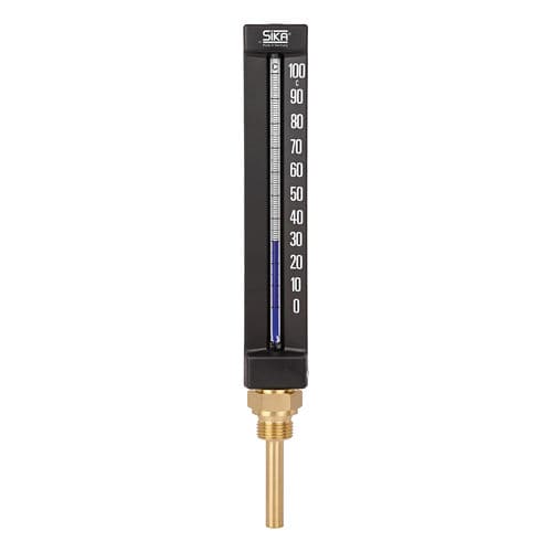 Flüssigkeitsausdehnungsthermometer - 4 series - SIKA - mit direkter Anzeige / °C / Tauchfühler