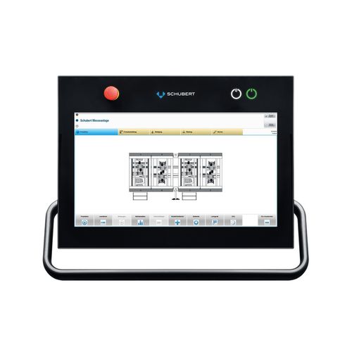 Terminal mit Touchscreen - Gerhard Schubert GmbH - integrierbar / Farb-LCD / für Maschine