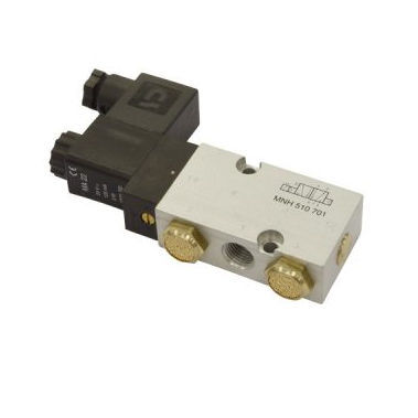 Pneumatik-Wegeventil / Schieber - SOMAS - mit elektrischer Bedienung / Edelstahl