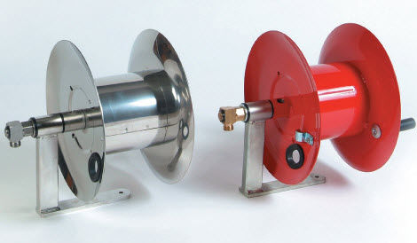 Schlauchtrommel - MAGNUM MINI - SAURO ROSSI & C. Snc - Avvolgitubo Hose-reel - manuell / stationär