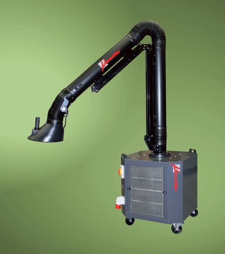 Mobile Rauchabzugsanlage - QUAD series - Micronfilter - Schweiß / elektrostatischer Filter / mit Absaugarm