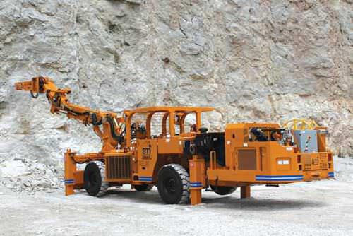 Scaler für Tunnel - 20 700 kg | RMS18 - Breaker Technology, LTD. - für Bergbauanwendungen
