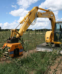 Rüttelplatte für Bagger - TC series - Breaker Technology, LTD.