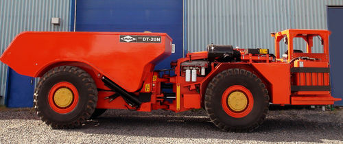 Knickgelenkter Muldenkipper - DT-20N - DUX MACHINERY CORPORATION - elektrisch / für Untertagebau