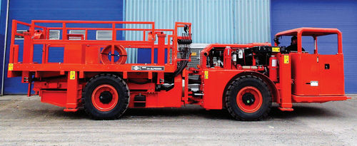 Scherenarbeitsbühne mit Eigenantrieb - S1-SL5000N - DUX MACHINERY CORPORATION - elektrisch / für Schwerlasten / kompakt