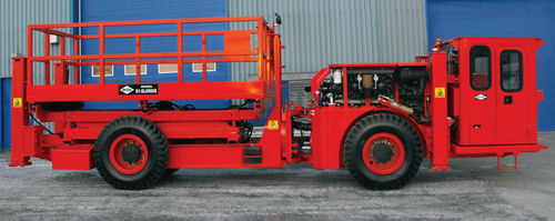 Scherenarbeitsbühne mit Eigenantrieb - S1-SL6000S - DUX MACHINERY CORPORATION - elektrisch / für schwierige Gelände / für den Bergbau