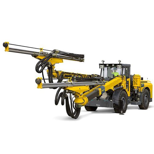 Bohrwagen für Tunnel - Boomer E series - Epiroc - zweiarmig