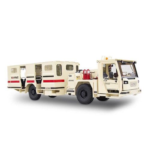 Fahrzeug für unterirdische Anwendungen - Utimec MF 328 Per - Normet - für den Personentransport / elektrisch