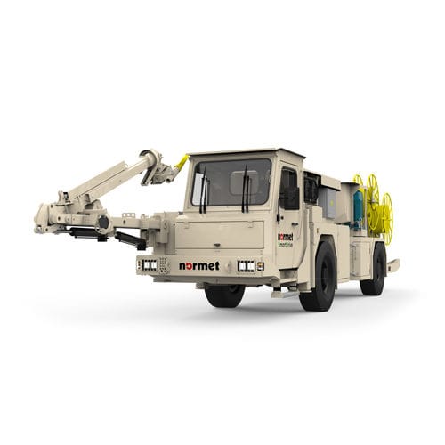 Betonspritzmaschine - SPRAYMEC MF 050 VC SD - Normet - elektrisch / batteriebetrieben