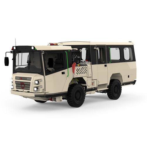 Fahrzeug für den Personentransport - VARIOMEC XS 115 PER - Normet - für Untertagebau / Diesel