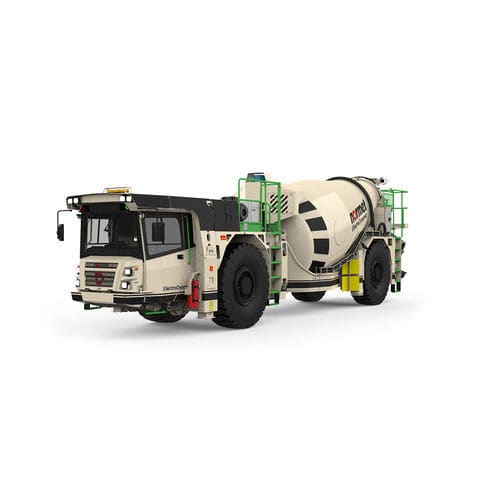 Elektrischer Betonmischer - UTIMEC XL 1100 AGITATOR ED - Normet - mobil / für Untertagebau