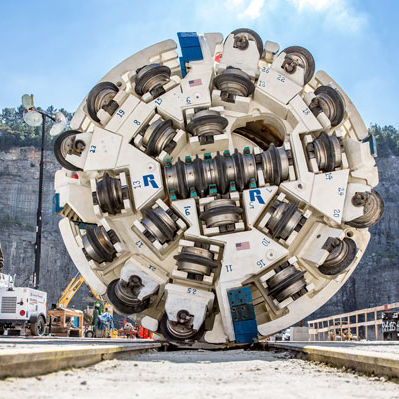 Tunnelbohrmaschine / Doppelschild TBM - The Robbins Company