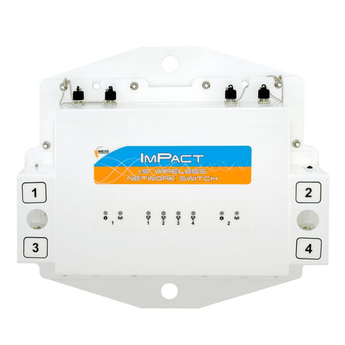Ethernet-Switch / 4 Ports - NS40 - Mine Site Technologies Pty Limited - drahtlos / wandmontiert / robust